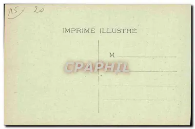 Cantal — POLMINHAC — Castelo de Pesteils — L'Auvergne — Verso