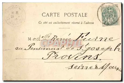 VIZILLE - El Castillo (fachada sobre el Parque) — L. Pons, editor, n° 167 — Reverso