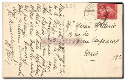 Les Vaulx de Cernay — Las Cascadas — ND — Reverso