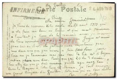 Gaillon (Eure) — Antigo Castelo dos Arcebispos de Rouen — ND Hot. n°294 — Verso