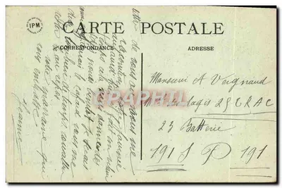 Ferrières-en-Brie — Het Kasteel en het Vijver — Editie Aubry — Achterkant