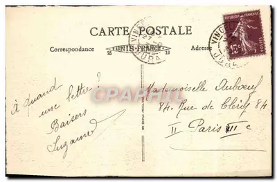 Jura — Lons-le-Saunier — Zamek Beauregard — 1902 — Rewers