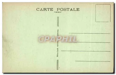 Ribeauvillé — Widok na trzy zamki i Hotel Bellevue — Félix Lübb — N° 107 — Rewers