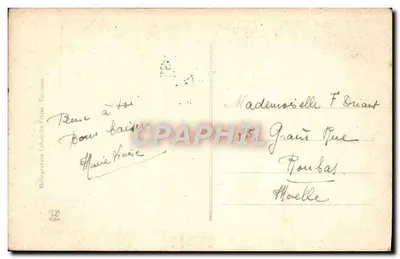 Pau - Castelo Henri IV - A Cour d'Honneur — Héloïse Lahaie, Toulouse, n°421 — Verso