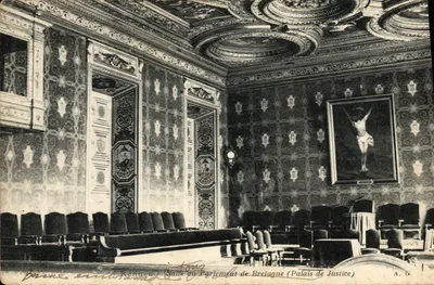 Rennes — Sala Sejmu Bretanii (Pałac Sądowy) — A. G.