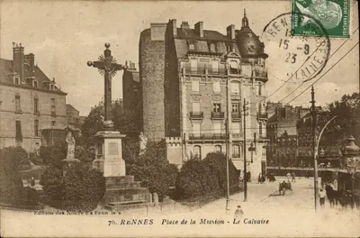 Rennes — Place de la Mission — Le Calvaire — Wydawnictwo Nowych Pennis, nr 76