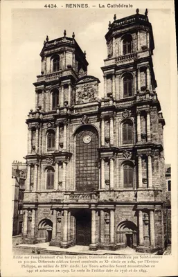 Rennes — Katedra — Wydawca Laurent-Néret, nr 4434