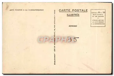 SAINT-MALO - La Grande Rue — De hoofdstraat — Edit. Galeries Modernes LL n°60 — Achterkant