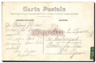 Katedra — Kaplica, prawy bok; drewniane retable z XV wieku, przedstawiające życie Najświętszej Panny Maryi — E. Marie-Roussellière wyd., Rennes — Rewers
