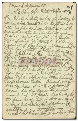 Bordeaux — Ruínas do Palácio Gallien — Editor não identificado, n° 9 — Verso