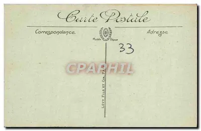 Bordeaux — Avenues de Tourny — Monument de Gambetta — Selecta 162 — Verso