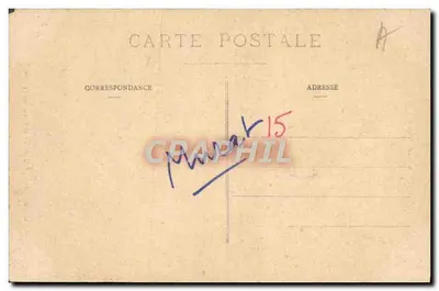 Interior de Bredon - Murat - Cantal — A Auvergne, editor M.T.C. n°644 — Verso