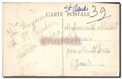 Saint-Claude (Jura) — Stale katedry — Wydawca E. Mangrillon, n° 39 — Rewers