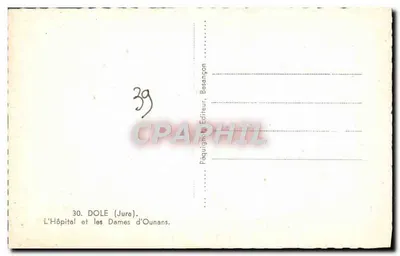 Dole (Jura) — Szpital i Dziewice z Ounans — Déoui — Rewers