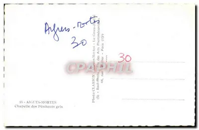 Kaplica Pénitents Gris — Aigues-Mortes — Foto CLARION — Rewers