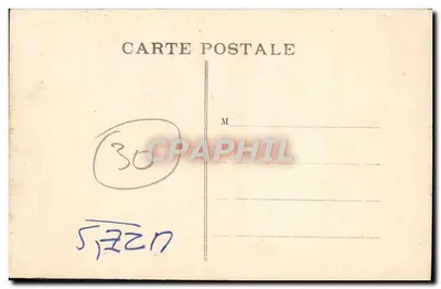 Uzès — Órgãos da Catedral — Edição M. Coulet, livreiro — Verso