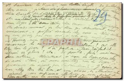 St-POL-de-LÉON (Finistère) — Interior da Basílica — o Coro — editor não identificado, n° 17 — Verso