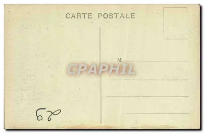 Calvário de St-Thégonnec (F.) — Calvários Bretões — Edição E. Hanonie, n° 656 — Verso