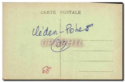 Kalwaria w Cléden-Poher — wydawca E. Hamont, nr 3404 — Rewers