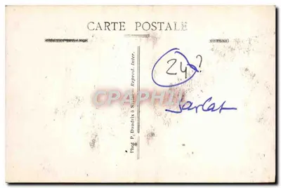 Sarlat - Binnenkant van de Kathedraal — P.D.S. (Fotograaf Daudrix) — Achterkant