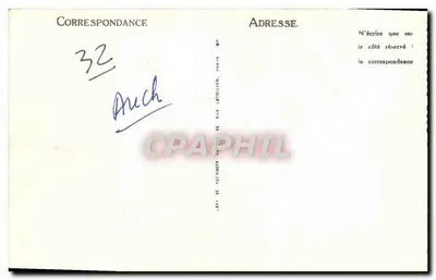 Auch — A Basílica — O Maître-Autel — I.L. — Verso
