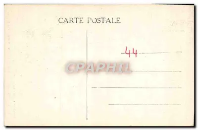 NANTES — Interior da Catedral — Escada dos Órgãos — Coleção F. Chapeau, Nantes, n°129 — Verso