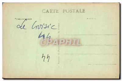 Le Croisic (L.-I.) — A Igreja Paroquial de Nossa Senhora da Piedade — Edição do Bazar do Oceano, n° 754 — Verso