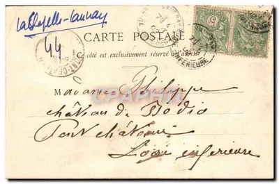 Savenay - Blanche-Couronne - Uma Avenida do Claustro — Verso
