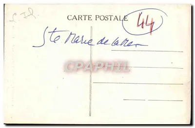 Sainte-Marie-de-la-Mer (Loire-Inf.) — L'Église — Collection F. Chapeau, Nantes - 2e mille — Verso