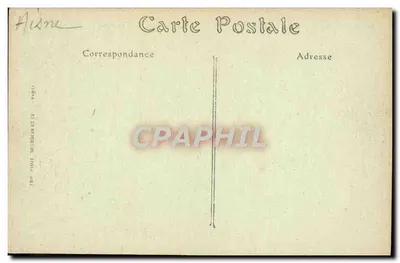 Coucy-le-Château — A Porta de Laon, lado interno — ND. Piot. — Verso