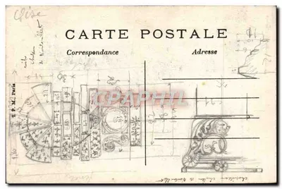 Crépy-en-Valois — Ruine della Chiesa di San Tommaso — Editore E. L. — Verso