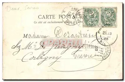 Drzwi św. Jakuba — widok z zewnątrz — J. Robuchon, fot., w Poirotiers — nr 139 — Rewers