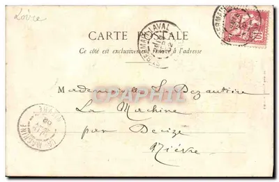 St-GERMAIN LAVAL - Dolina Aix — Librairie Henry, Roanne — Rewers