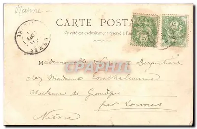 Fismes (Marne) — Les Promenades — C. G. Editeur — Rewers
