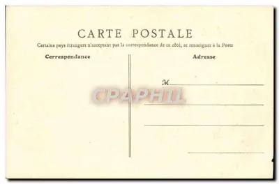 Castelo de Anet — vista do castelo e de seu ponte — B. F., Paris, n° 41 — Verso