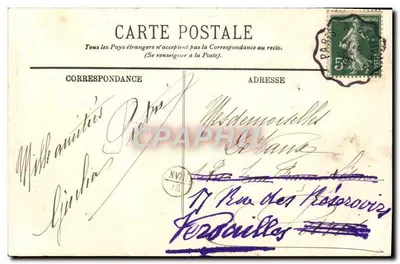 Enghien — O Pequeno Lago — LL — Verso
