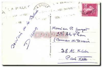 La Baule - Na Praia — n° 78 — Verso
