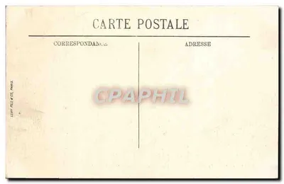 Bordeaux — Most i Miasto widziane z Wieży Świętego Michała — LL. — Rewers