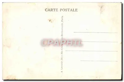 PARIS — O Palácio do Luxemburgo — The Luxembourg Palace — n° 104 — Verso