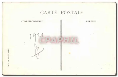 Nice-Havrais — Plaża i punkt Hève — G. Porretier - Le Havre, nr 104 — Rewers