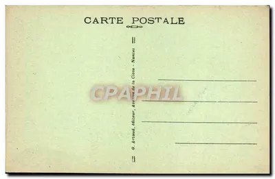 Belle-Île-en-Mer — Estudio de ola — G. Arraud, editor, Nantes — Reverso