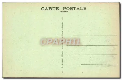 La Punta de los Poulains — Belle-Île-en-Mer — O. Artaud, editor, Nantes — Reverso