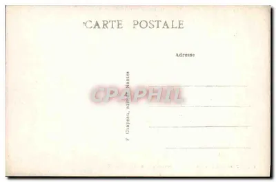 Guérande (Loire-Inf.) — La Promenade du Midi — F. Chapeau, editore Nantes — Verso