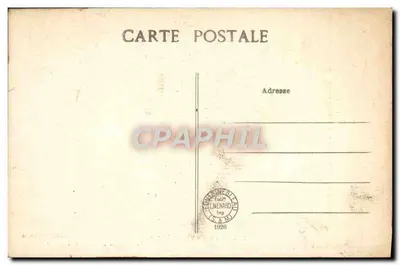 Fontainebleau Palace — Music Room of Marie-Antoinette — Publisher L. Menard, No. 1 — Back