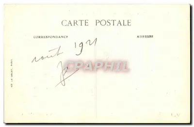 Trouville — A Ponte e a Cidade — Editor MP Le Déléy, n° 265 — Verso