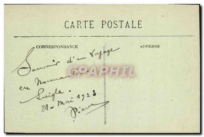 Laigle (Orne) — Vista Geral — Reproductions & Phototypies Laigle — Verso