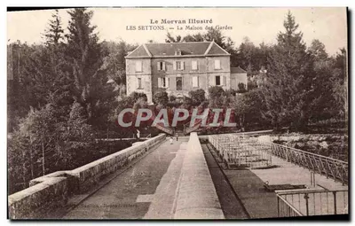 Les Settons — A Casa dos Guardas — Le Morvan Illustré