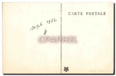 Chastellux — Het Kasteel — Uitgever M. F. L. B. — Achterkant