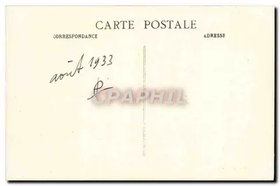 Saint-Fargeau i Zamek — Machassine fot. wyd. — Rewers