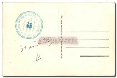 Col des Aravis — Estrada, capela e hotel — LL — Verso